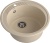 GranFest RONDO GF-R-520, мойка, мрамор, кашемир Детальное фото товара: GranFest RONDO GF-R-520, мойка, мрамор, кашемир