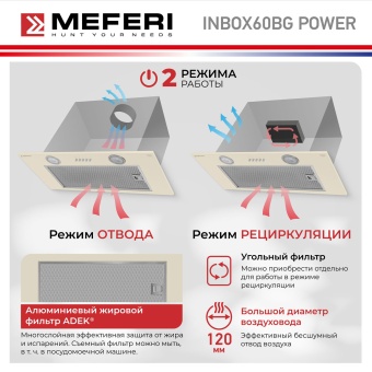 Детальное фото товара: MEFERI INBOX60BG POWER