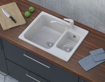 Детальное фото товара: GranFest QUARZ GF-Z09, мойка, гранит, песочный