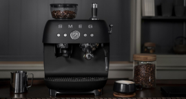 Новинка SMEG EGF03BLMEU – кофемашина для тех, кто ценит совершенство!