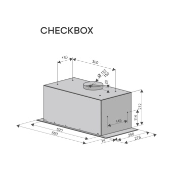 Детальное фото товара: Konigin Checkbox Inox 60