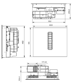 Детальное фото товара: Maunfeld MIHC604SF2BK