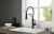 Emar ECB 7012 Black, смеситель, черный Детальное фото товара: Emar ECB 7012 Black, смеситель, черный