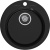 GranFest RONDO GF-R-480, мойка, мрамор, черный Детальное фото товара: GranFest RONDO GF-R-480, мойка, мрамор, черный