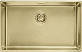 Детальное фото товара: Franke BXM 210/110-68 F-INOX, мойка, нержавеющая сталь, золото