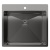 Детальное фото товара: Rivelato RINOX 4450 PVD black, мойка, нержавеющая сталь, черный