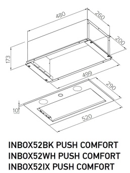 Детальное фото товара: MEFERI INBOX52IX PUSH COMFORT