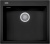 Rivelato ZENO ZN-6051 nero profondo, мойка, керамика, черный Детальное фото товара: Rivelato ZENO ZN-6051 nero profondo, мойка, керамика, черный