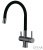 Emar EC-3015 PVD Dark, смеситель, вороненая сталь Детальное фото товара: Emar EC-3015 PVD Dark, смеситель, вороненая сталь