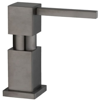 Детальное фото товара: Seaman SSA-013 Gun Light (PVD, satin) дозатор для жидкого мыла, оружейная сталь светлая