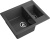 GranFest QUADRO GF-Q-610 K, мойка, мрамор, графит Детальное фото товара: GranFest QUADRO GF-Q-610 K, мойка, мрамор, графит
