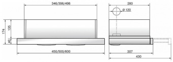 Детальное фото товара: Elikor Интегра 60П-400-В2Л белый/бел.