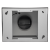 Детальное фото товара: Konigin Geometry Inox/Black Glass 40