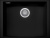 Rivelato STRIA SR-6053 nero profondo, мойка, керамика, черный Детальное фото товара: Rivelato STRIA SR-6053 nero profondo, мойка, керамика, черный