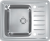 ALVEUS GALEO 10 SAT 90 FI, мойка, нержавеющая сталь сатин (в комплекте с сифоном 1127251) Детальное фото товара: ALVEUS GALEO 10 SAT 90 FI, мойка, нержавеющая сталь сатин (в комплекте с сифоном 1127251)