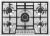 Smeg PGF75-4 Детальное фото товара: Smeg PGF75-4