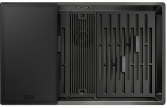 Детальное фото товара: Franke BXM 210/110-68 Premium F-INOX , мойка, нержавеющая сталь, антрацит