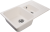 GranFest QUARZ GF-Z21K, мойка, гранит, белый Детальное фото товара: GranFest QUARZ GF-Z21K, мойка, гранит, белый