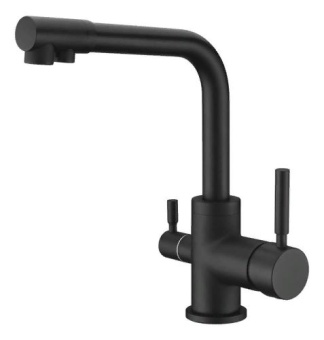 Детальное фото товара: Emar EC-3003N black, смеситель, черный