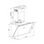 Maunfeld Astro 60 Glass White Детальное фото товара: Maunfeld Astro 60 Glass White