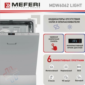 Детальное фото товара: MEFERI MDW6062 LIGHT