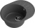GranFest RONDO GF-R-580 L, мойка, мрамор, графит Детальное фото товара: GranFest RONDO GF-R-580 L, мойка, мрамор, графит
