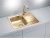 ALVEUS LINE MONARCH 110 BRONZE, мойка, нерж.сталь, бронза ( в комплекте с выпуском и сифоном) Детальное фото товара: ALVEUS LINE MONARCH 110 BRONZE, мойка, нерж.сталь, бронза ( в комплекте с выпуском и сифоном)