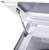 Maunfeld MERSEY 60 Inox Glass white Детальное фото товара: Maunfeld MERSEY 60 Inox Glass white