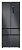 Фото товара: Tesler RFD-427BI SPARKLING GREY