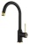 Rivelato GARDA 1923502 antracite/oro, смеситель, гранит, антрацит/золото Детальное фото товара: Rivelato GARDA 1923502 antracite/oro, смеситель, гранит, антрацит/золото