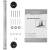 Krona ONYX 600 GLASS BLACK S Детальное фото товара: Krona ONYX 600 GLASS BLACK S