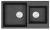 Emar EMQ-2800.Q, мойка, гранит, оникс Детальное фото товара: Emar EMQ-2800.Q, мойка, гранит, оникс