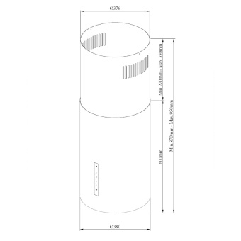 Детальное фото товара: Korting KHA 39970 W Cylinder