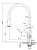 Seaman Eco Venice SSN-1801P-SS Sensor (Steel satin) Детальное фото товара: Seaman Eco Venice SSN-1801P-SS Sensor (Steel satin)