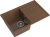 GranFest QUADRO GF-Q-780 L, мойка, мрамор, терракот Детальное фото товара: GranFest QUADRO GF-Q-780 L, мойка, мрамор, терракот