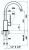 Rivelato ORTA 9021208 antracite/cromo, смеситель, гранит, антрацит/хром Детальное фото товара: Rivelato ORTA 9021208 antracite/cromo, смеситель, гранит, антрацит/хром