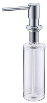 Детальное фото товара: ALVEUS PLUM 0,32L CHR, дозатор для моющего средства, хром
