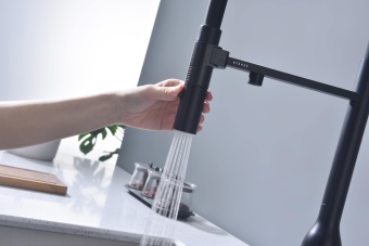 Детальное фото товара: Paulmark Magneto One, смеситель, антрацит