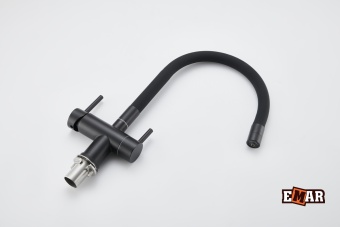 Детальное фото товара: Emar EC-3015 Black, смеситель, черный