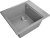 Rivelato TESORO TR-455-L grigio metallizz, мойка, гранит, серый металлик Детальное фото товара: Rivelato TESORO TR-455-L grigio metallizz, мойка, гранит, серый металлик