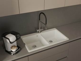 Детальное фото товара: Rivelato ADRIA 1523517 BS, смеситель, нержавеющая сталь