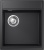Rivelato TESORO TR-455-L nero, мойка, гранит, черный Детальное фото товара: Rivelato TESORO TR-455-L nero, мойка, гранит, черный