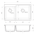 Rivelato AXEL X-90D antracite, мойка, гранит, антрацит Детальное фото товара: Rivelato AXEL X-90D antracite, мойка, гранит, антрацит