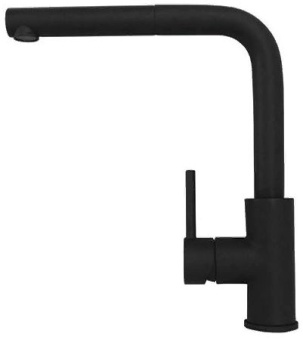 Детальное фото товара: ALVEUS ZEOS P MONARCH BLACK MATT, смеситель, черный матовый