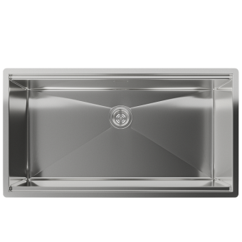 Детальное фото товара: Rivelato RINOX 8044 UN INOX, мойка, нержавеющая сталь