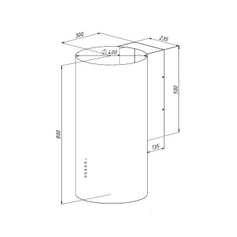 Детальное фото товара: AKPO WK-4 Balmera WL 40 см. белый