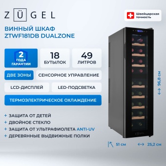 Детальное фото товара: ZUGEL ZTWF181DB