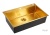 Emar EMB-125A PVD Nano Golden, мойка, золото Детальное фото товара: Emar EMB-125A PVD Nano Golden, мойка, золото
