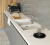 Omoikiri Kitagawa 83-2-U-GB, мойка, керамика, графит Детальное фото товара: Omoikiri Kitagawa 83-2-U-GB, мойка, керамика, графит