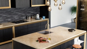 Детальное фото товара: Rivelato RAUM RM-50 grigio metallizzato, мойка, гранит, серый металлик